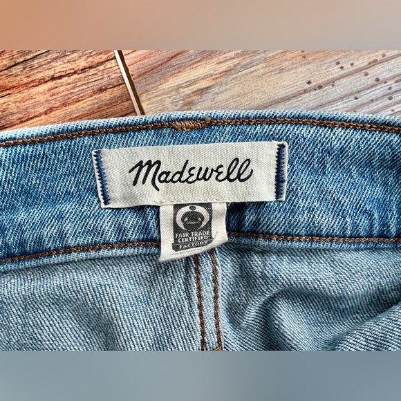 Madewell Perfect Vintage Jeans, Size 32T, Blue Denim, 99% Cotton - Picture 7 of 11